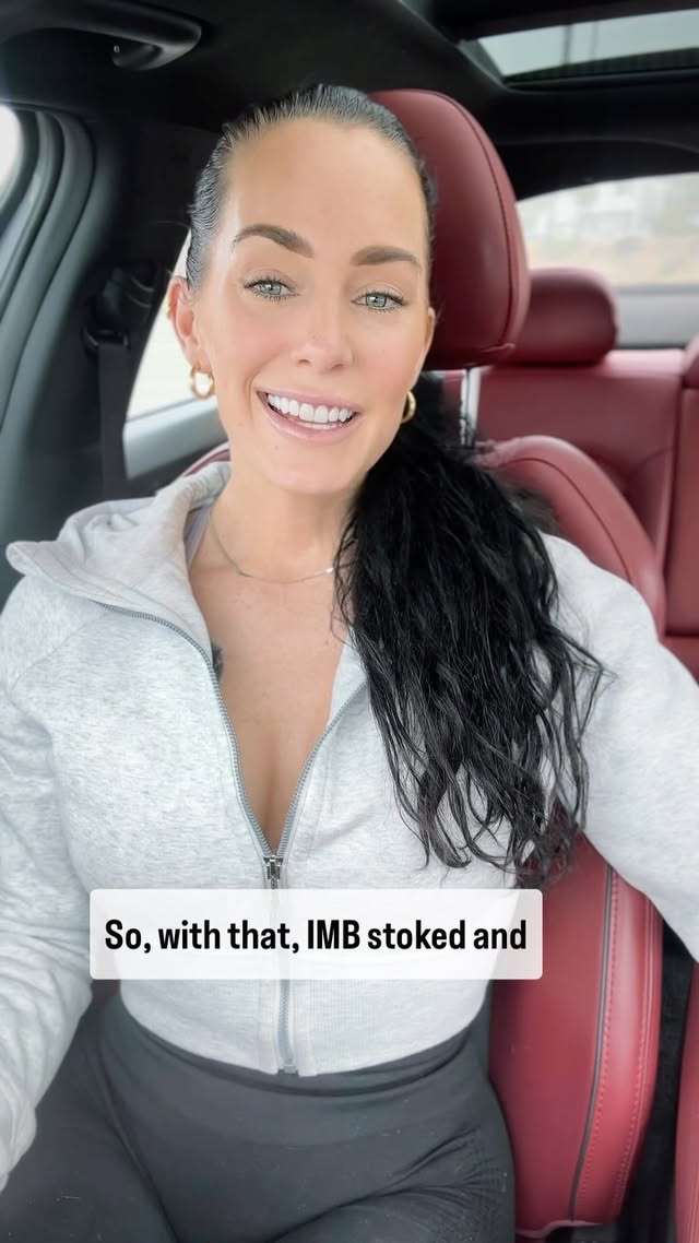 Instagram post by @emilyhayden for Marek Health. Caption reads: [...] to announce my new partnership with Marek....