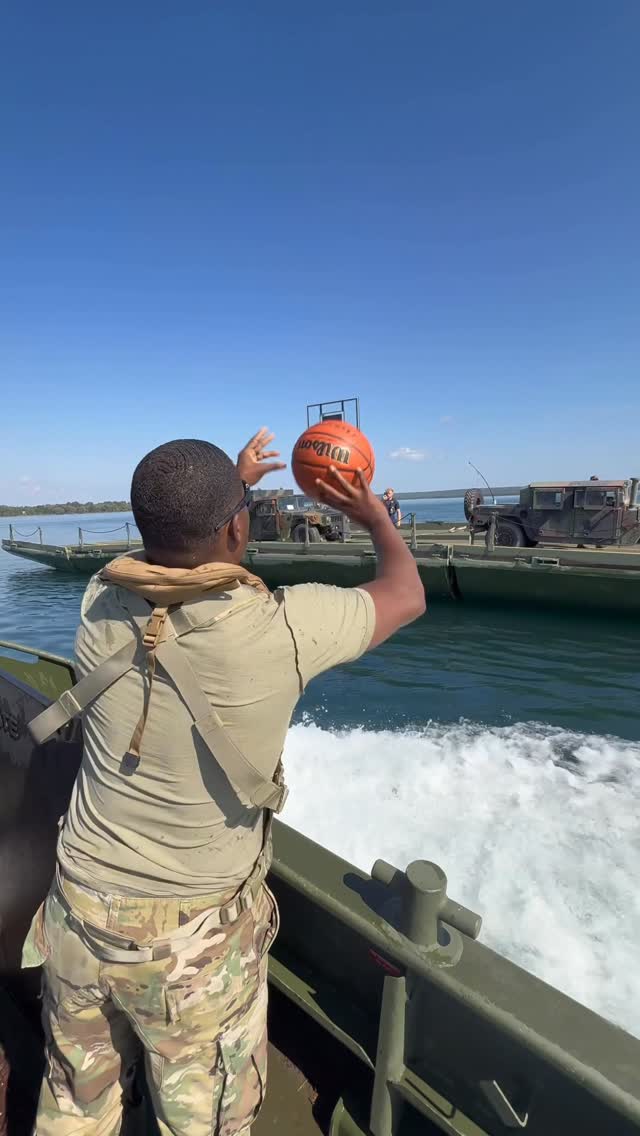 Instagram post by @lethalshooter for National Guard. Caption reads: On and off the court — precision, focus, and....