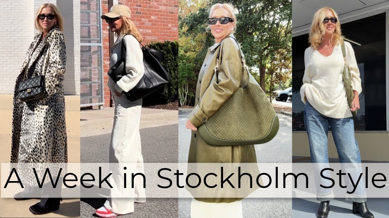 YouTube post by @LisaLisaD1 for Thinkific. Caption reads: From Glam to Minimal | Trying Scandinavian Fashion....