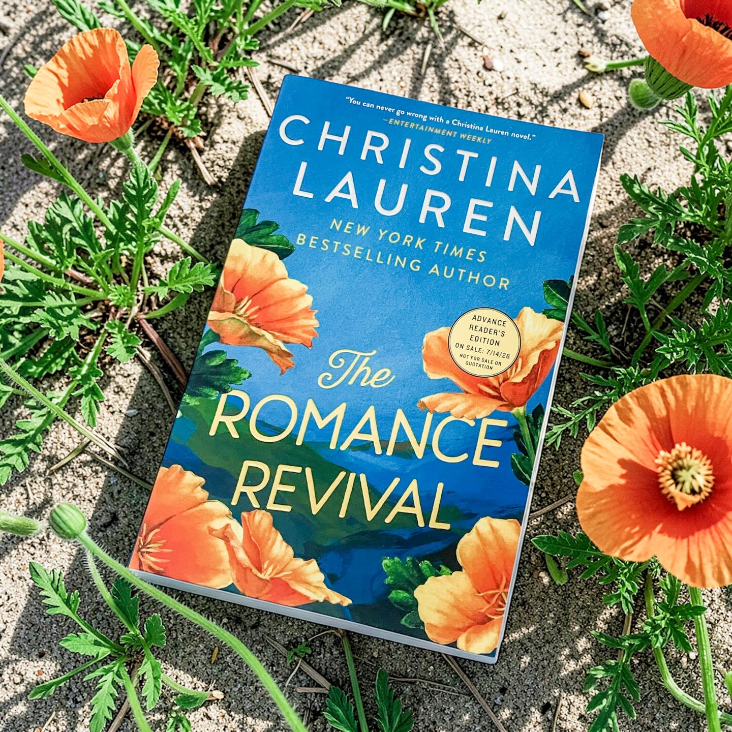Instagram post by @readdrinkandbemary for Gallery Books Group. Caption reads: 𝗠𝘆 𝗿𝗮𝘁𝗶𝗻𝗴: 4⭐️ THE ROMANCE REVIVAL....