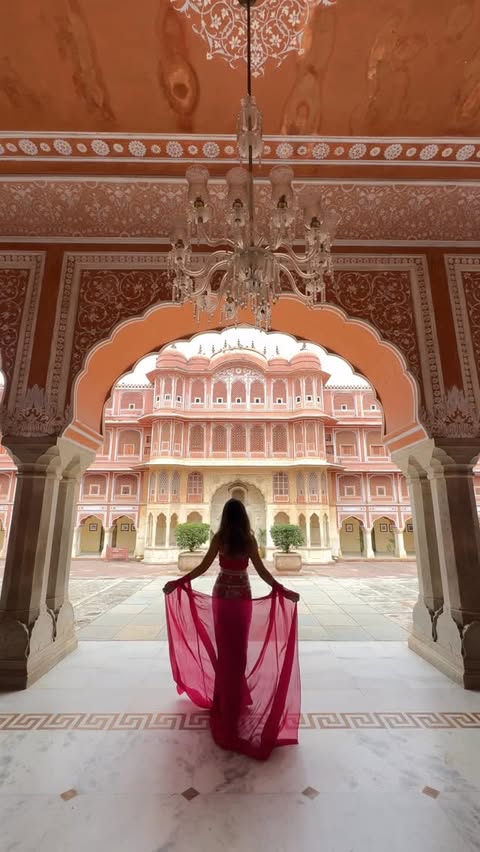 Instagram post by @aakritiranaofficial for InterContinental. Caption reads: #ad Jaipur days done the @intercontinental way.....