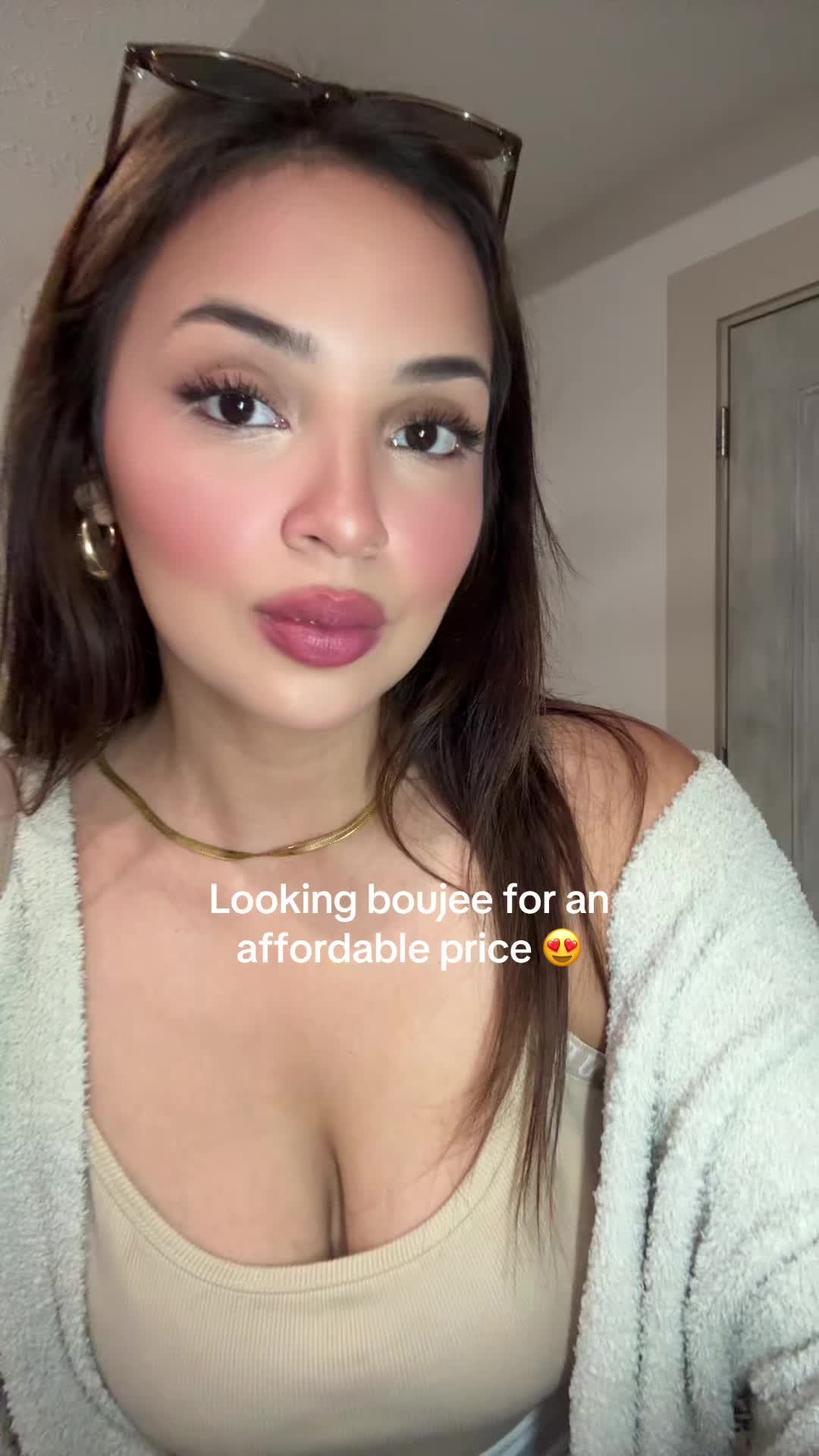 TikTok post by @lizbxxthr for G4Free. Caption reads: @G4Free Store these gorgeous stretchy dress [...].