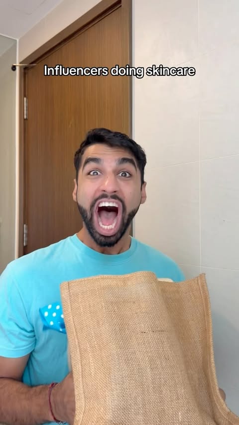 Instagram post by @avidixit10 for Watsons. Caption reads: [...] 😂 #influencer #skincare @larocheposay....