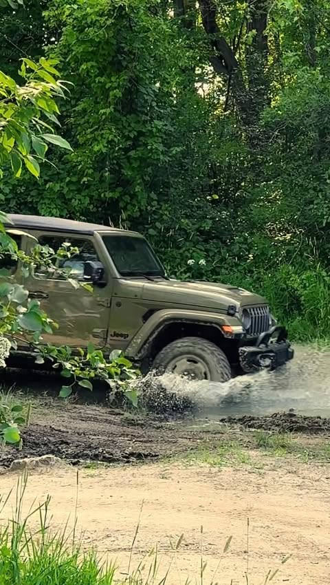 Instagram post by @thejohnrothman for Jeep. Caption reads: A tribute to the Jeep that started it all. The....