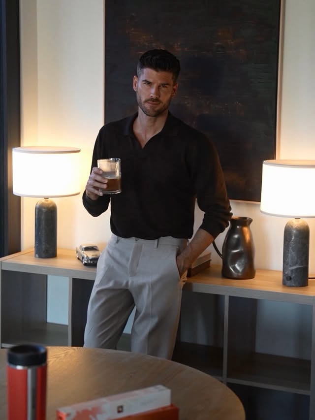 Instagram post by @kevinlutolf for Nespresso. Caption reads: Getting into the mood for fall with @nespresso’s....