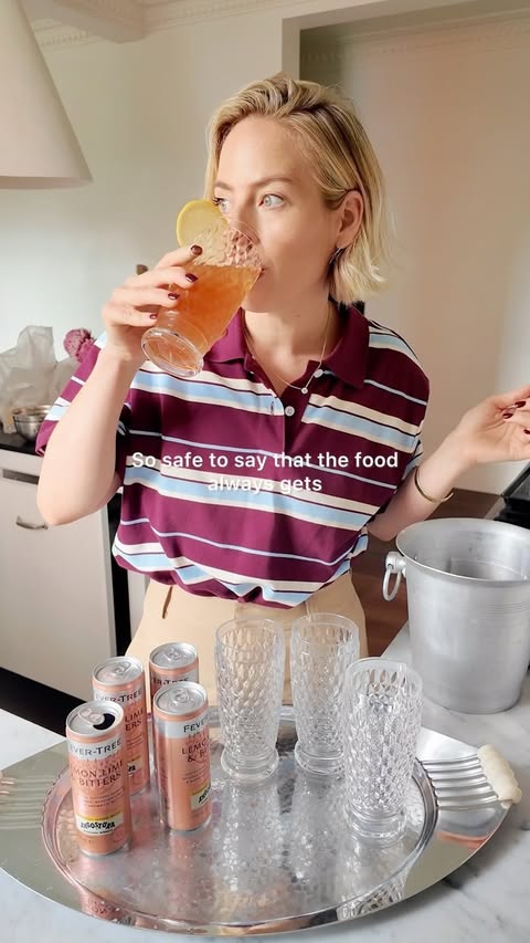 Instagram post by @nataliechassay for Fever-Tree Mixers. Caption reads: I’ll happily spend days on the food, but I like to....