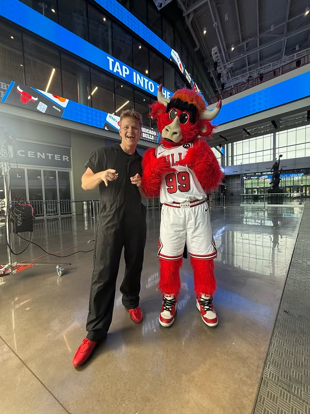 Instagram post by @bennythebull for BMO. Caption reads: No bulls were harmed in the making of this....