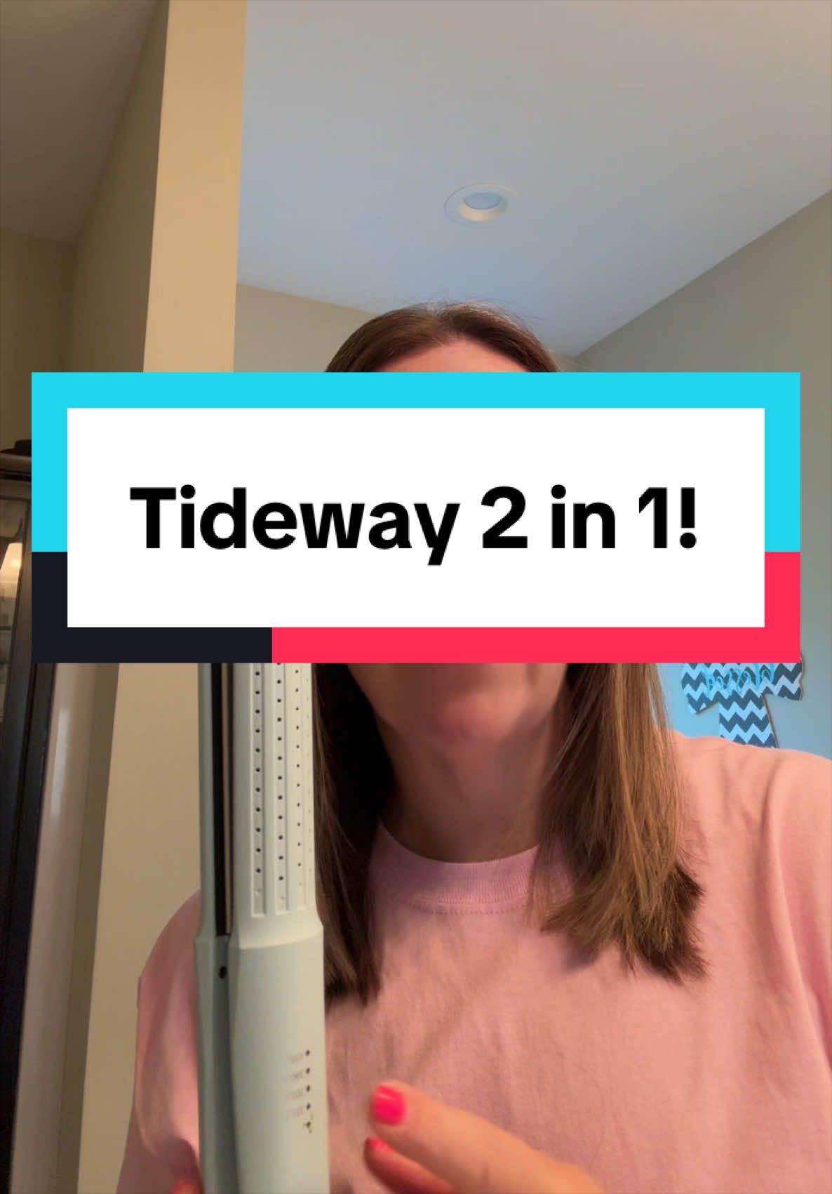 TikTok post by @kourtneyp83 for Tideway. Caption reads: [...] iron when you can have both?! 😍 The TIDEWAY....