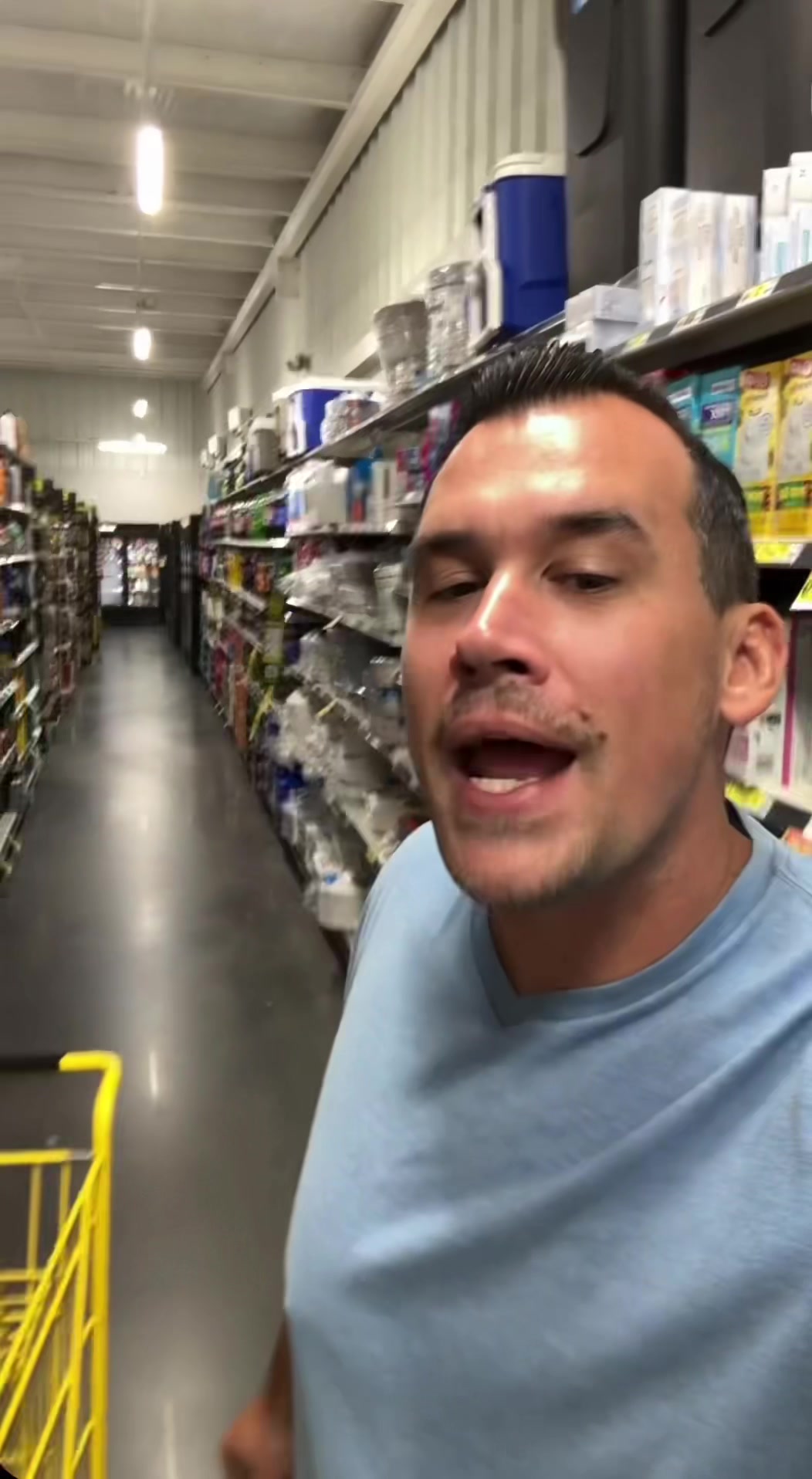 TikTok post by @joey.foo for Dollar General. Caption reads: [...] year than shopping at an upgraded @Dollar....