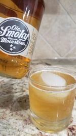 Instagram post by @eatanddrinkhouston for Ole Smoky Distillery. Caption reads: 📍Vicky's Kitchen | @olesmoky

#21+ : Thanks....