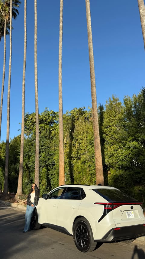 Instagram post by @just.jully for Toyota USA. Caption reads: Marry someone that will take you places. Just me,....