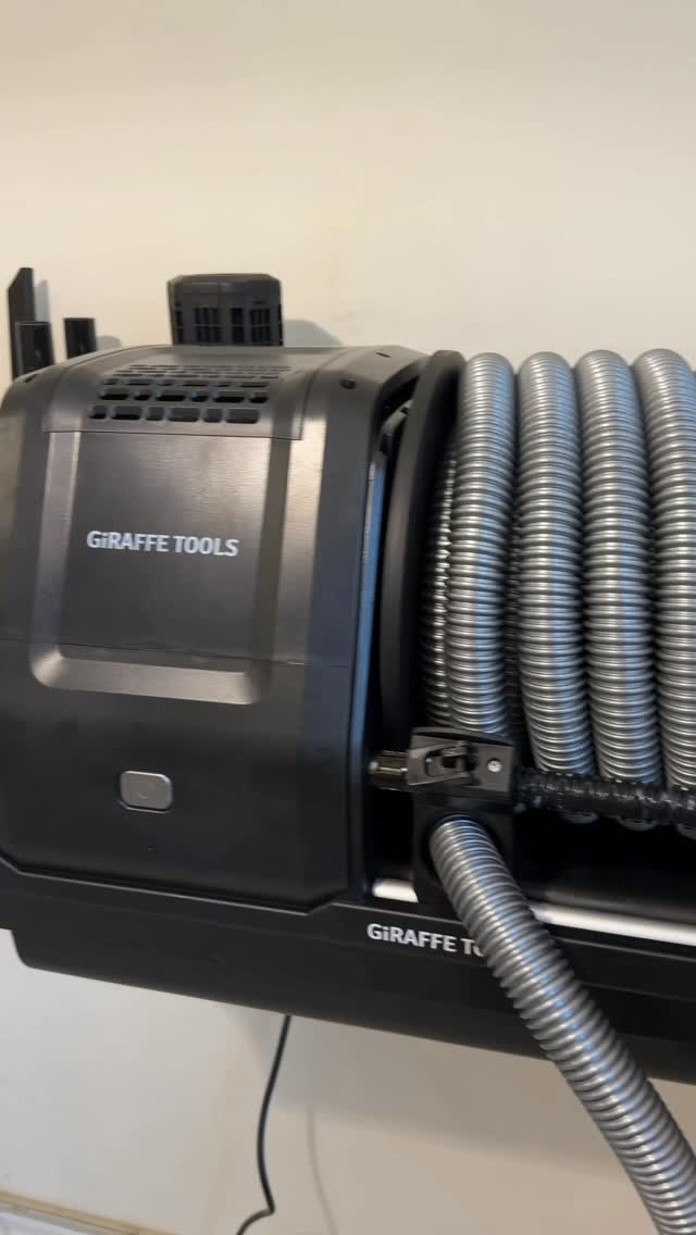 Instagram post by @pinark_usa for Giraffe Tools. Caption reads: Cleaning just got a whole lot easier.

With....