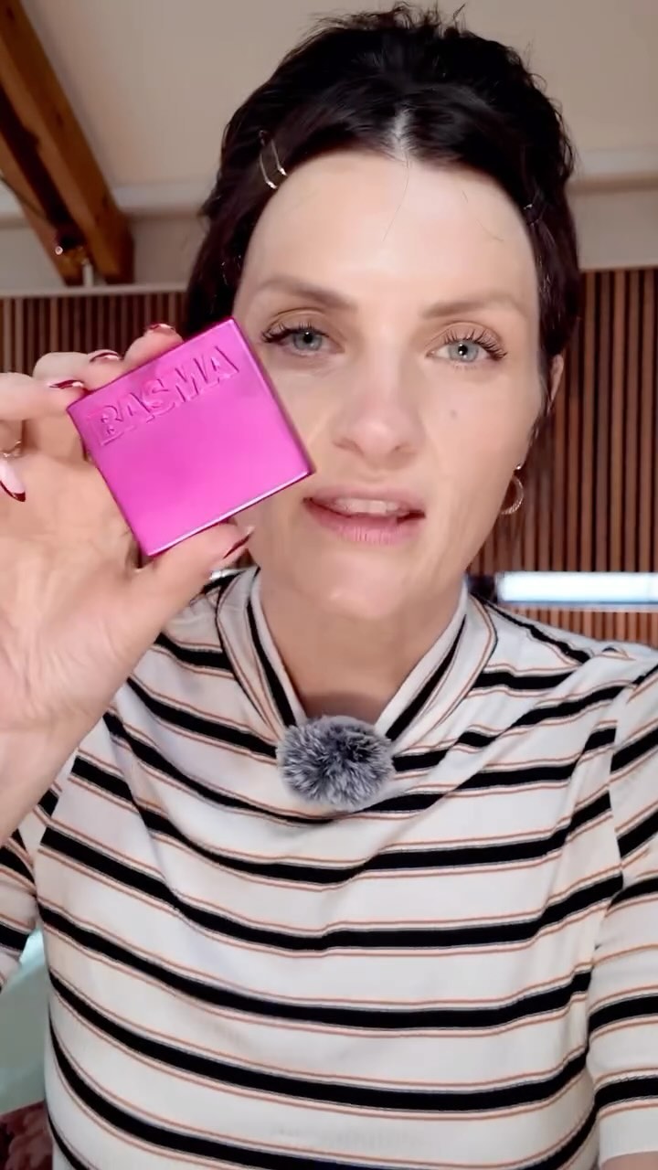 Instagram post by @samchapman for RMS BEAUTY. Caption reads: Products I’ve used to make my post Covid dull skin....