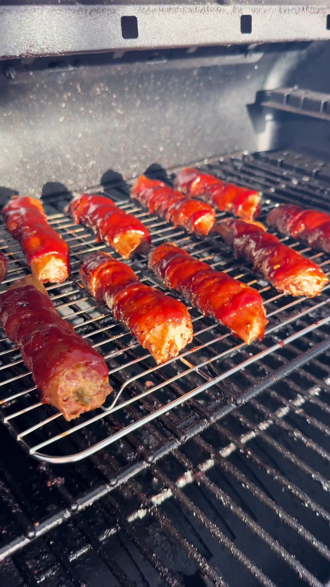 TikTok post by @wicked.bbq for Pit Boss Grills. Caption reads: [...] it for this! So good. @Kinzie Foods @Pit....