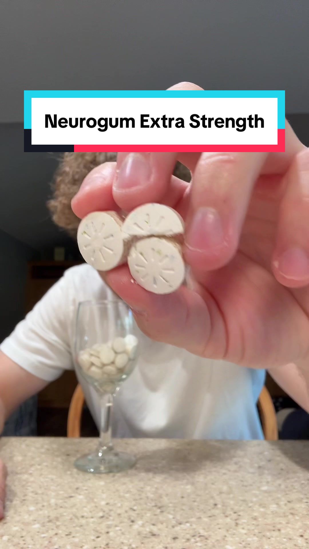 TikTok post by @meavisdeals for Neuro. Caption reads: They finally released it.. #neurogum #energygum....
