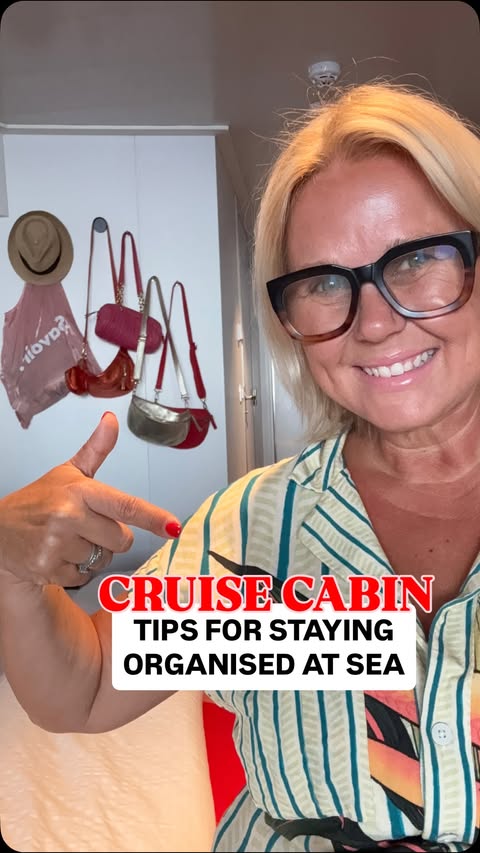Instagram post by @thisgirlcanorganise for Virgin Voyages. Caption reads: [...] that made ALL the difference in my....
