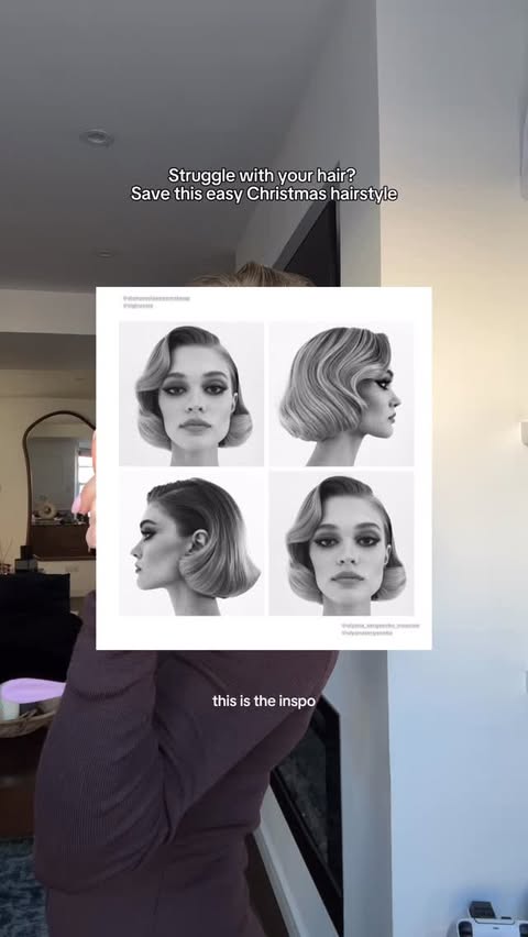 Instagram post by @gemmaadby for Wella. Caption reads: [...] spray @livingproofuk 
Hairspray Silvikrin....