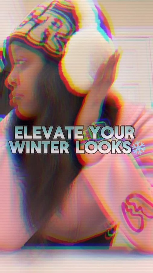 Instagram post by @denishaa.shanteee for ShopHDE. Caption reads: [...] Fur Earmuffs Foldable Ear Warmers • @shophde....