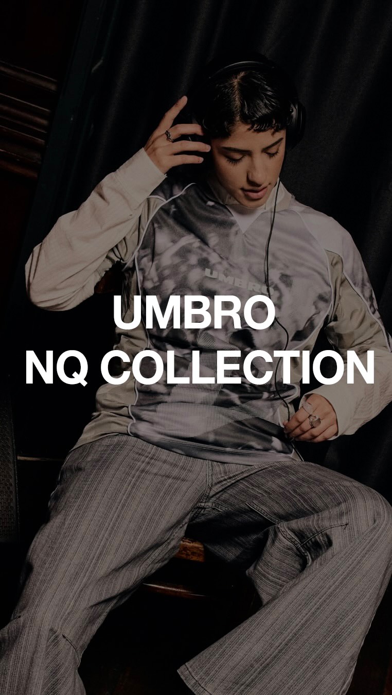 Instagram post by @gsnwilliams for Umbro. Caption reads: 100 years on and @umbroanz is still changing the....