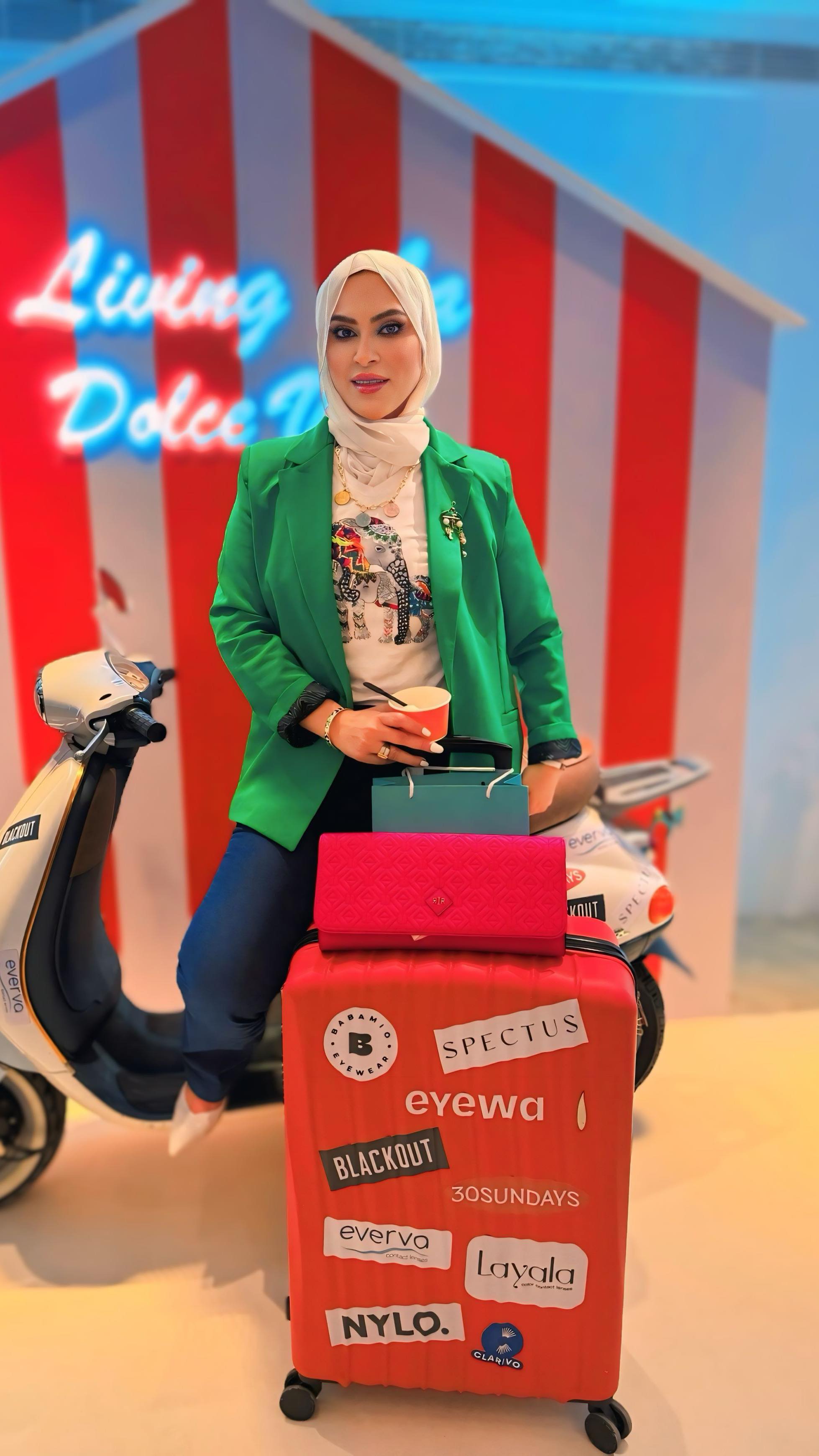 Instagram post by @soha_sallem for eyewa. Caption reads: Frame your summer with @eyewa 😍🌞🕶️🌞❤️

#viral....