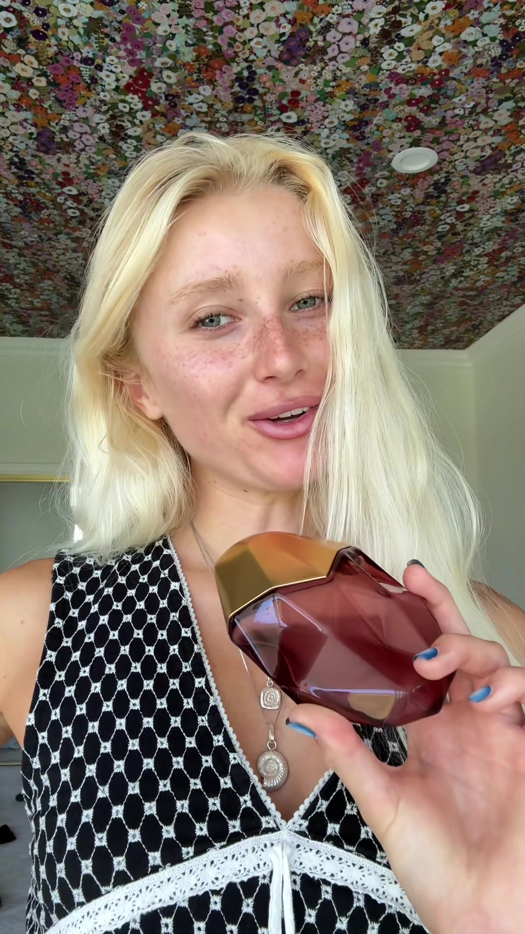 TikTok post by @skyangelinaaa for Orebella. Caption reads: [...] Hadid now at @Ulta Beauty + ulta.com ✨....