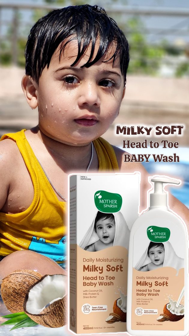 Instagram post by @mrs._s_pandey for Mother Sparsh. Caption reads: Gentle touch of nature in every drop -
Mother....