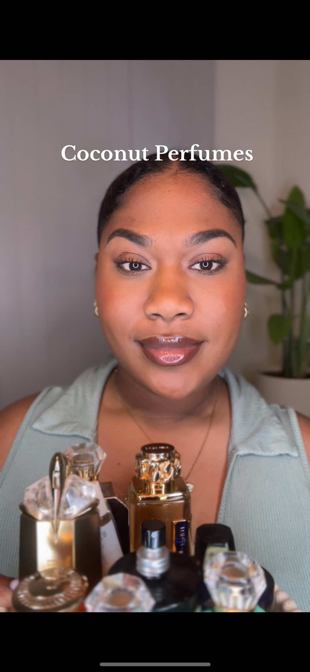 TikTok post by @smelllikestuart for Commodity Fragrances. Caption reads: [...] Perfumes @Skylar Clean Beauty @Commodity....