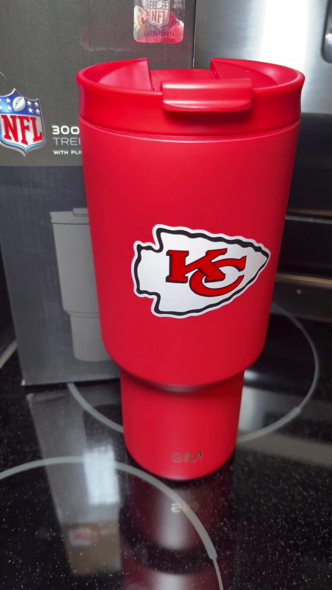 TikTok post by @cookinwithkristin for Simple Modern. Caption reads: #simplemodern #tumbler [...].