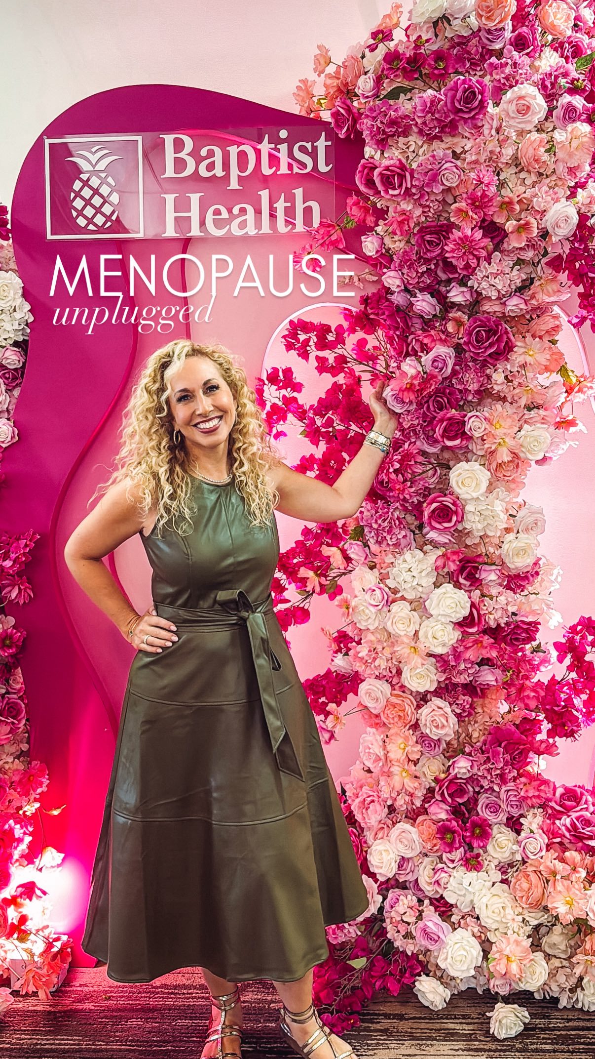 Instagram post by @jeannettekaplun for Baptist Health. Caption reads: The more you know, the better choices you can make....