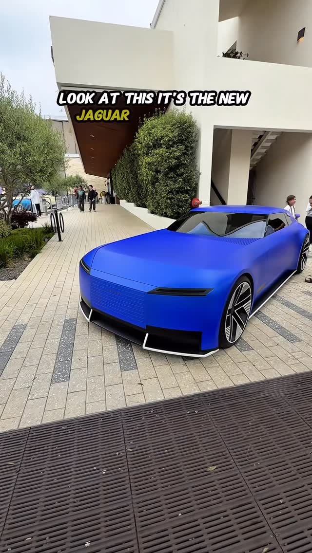 Instagram post by @its_jalopy_jeff for Jaguar. Caption reads: New Jaguar in the Wild.