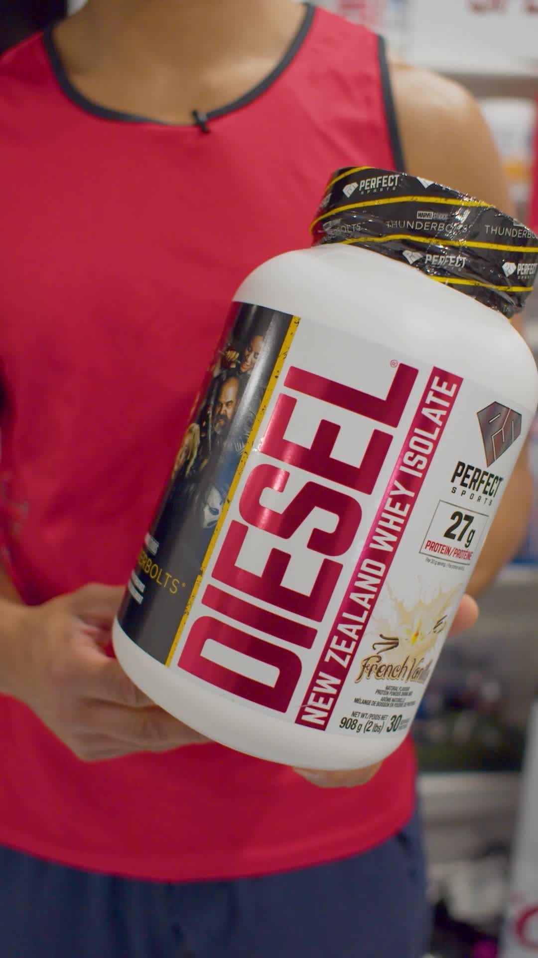 Instagram post by @brucecolero for PERFECT Sports. Caption reads: 💥 Built for the Bold, Powered by DIESEL ⚡💪
....