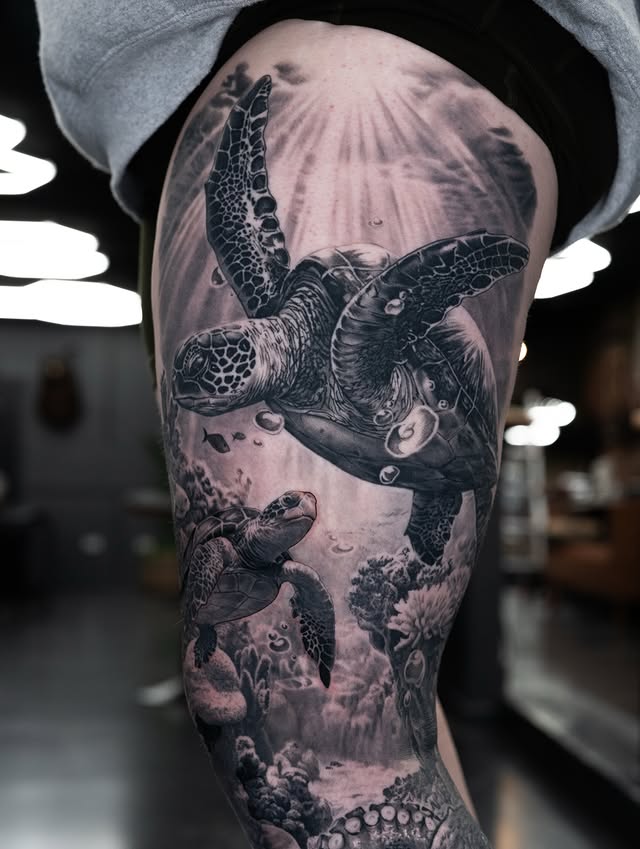 Instagram post by @zakperry_tattoos for Hustle Butter. Caption reads: [...] coming soon. . Sponsored by:....