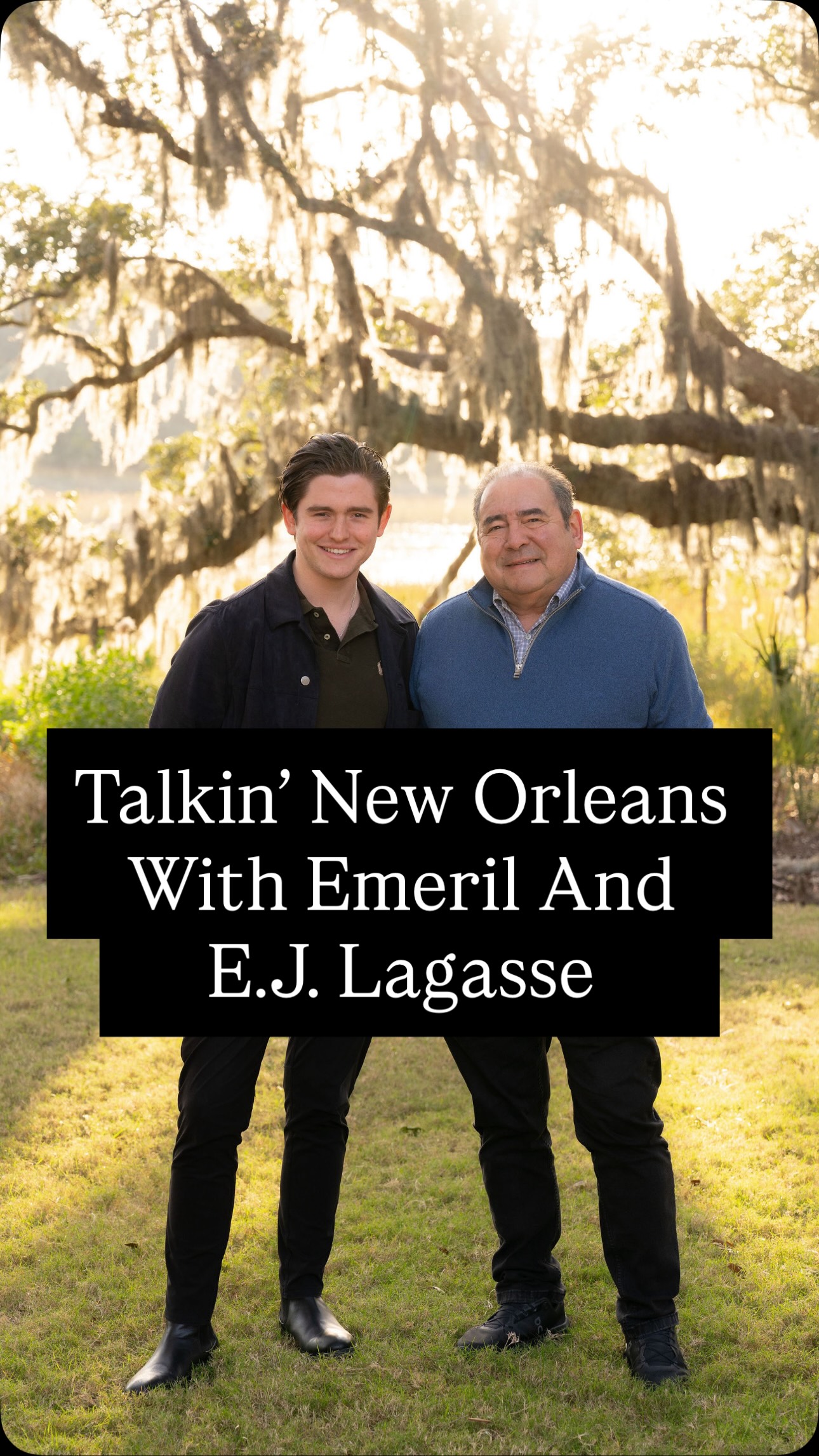 Instagram post by @emeril for Southern Living. Caption reads: Sharing this lagniappe from our weekend tailgate.....