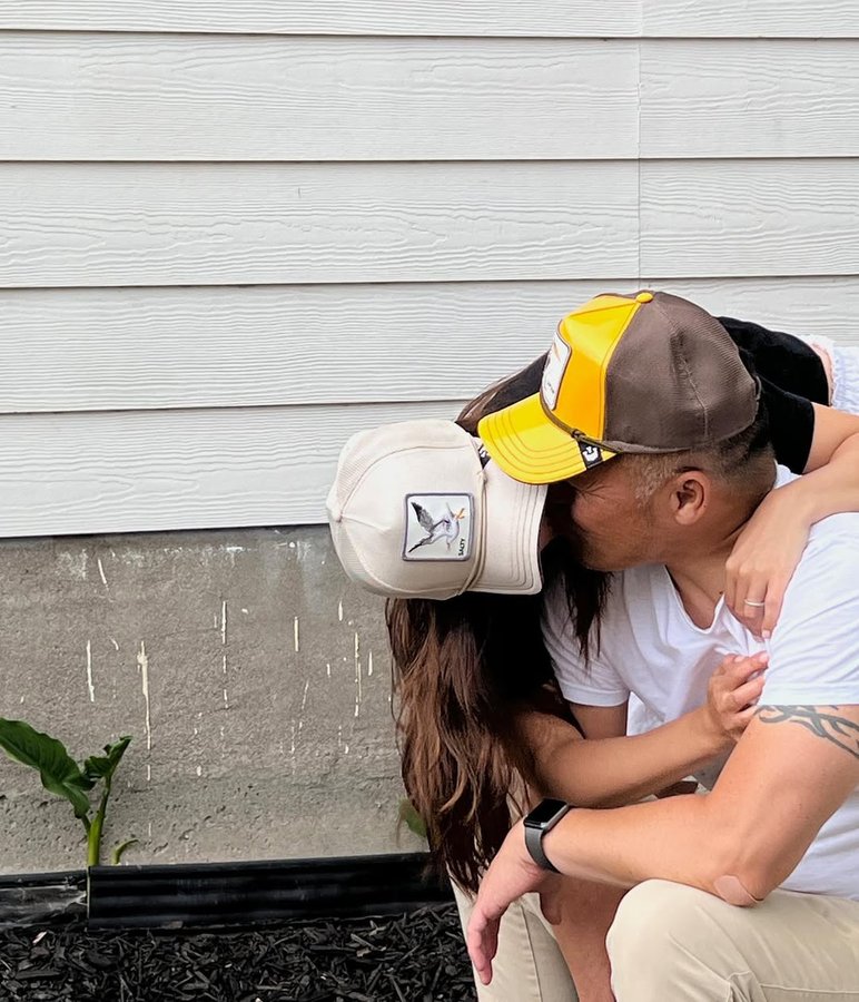 Instagram post by @kaitlynbui for Goorin Bros.. Caption reads: [...] collide😭🫶🏻 I’ve partnered with....