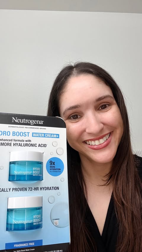 Instagram post by @tourwithteddy for Neutrogena. Caption reads: #ad I’ve been using @neutrogena ‘s Hydro Boost....