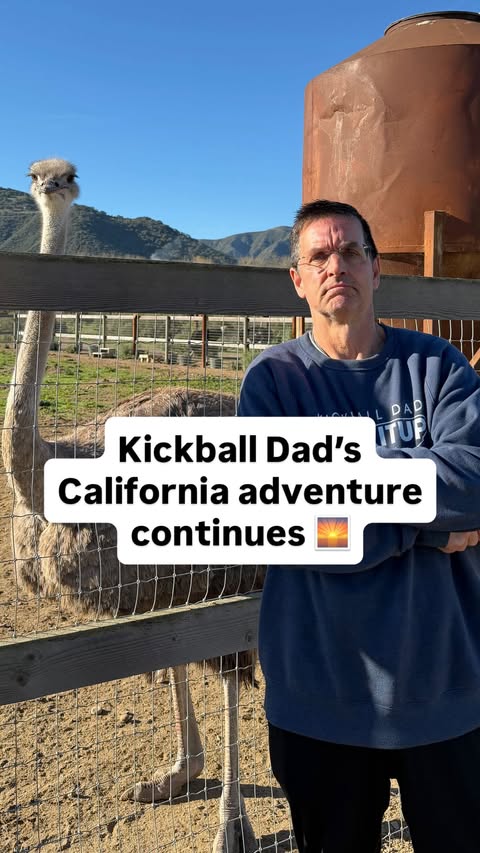 Instagram post by @kickballdad for Topgolf. Caption reads: [...] game, toured @sofistadium, played @topgolf....