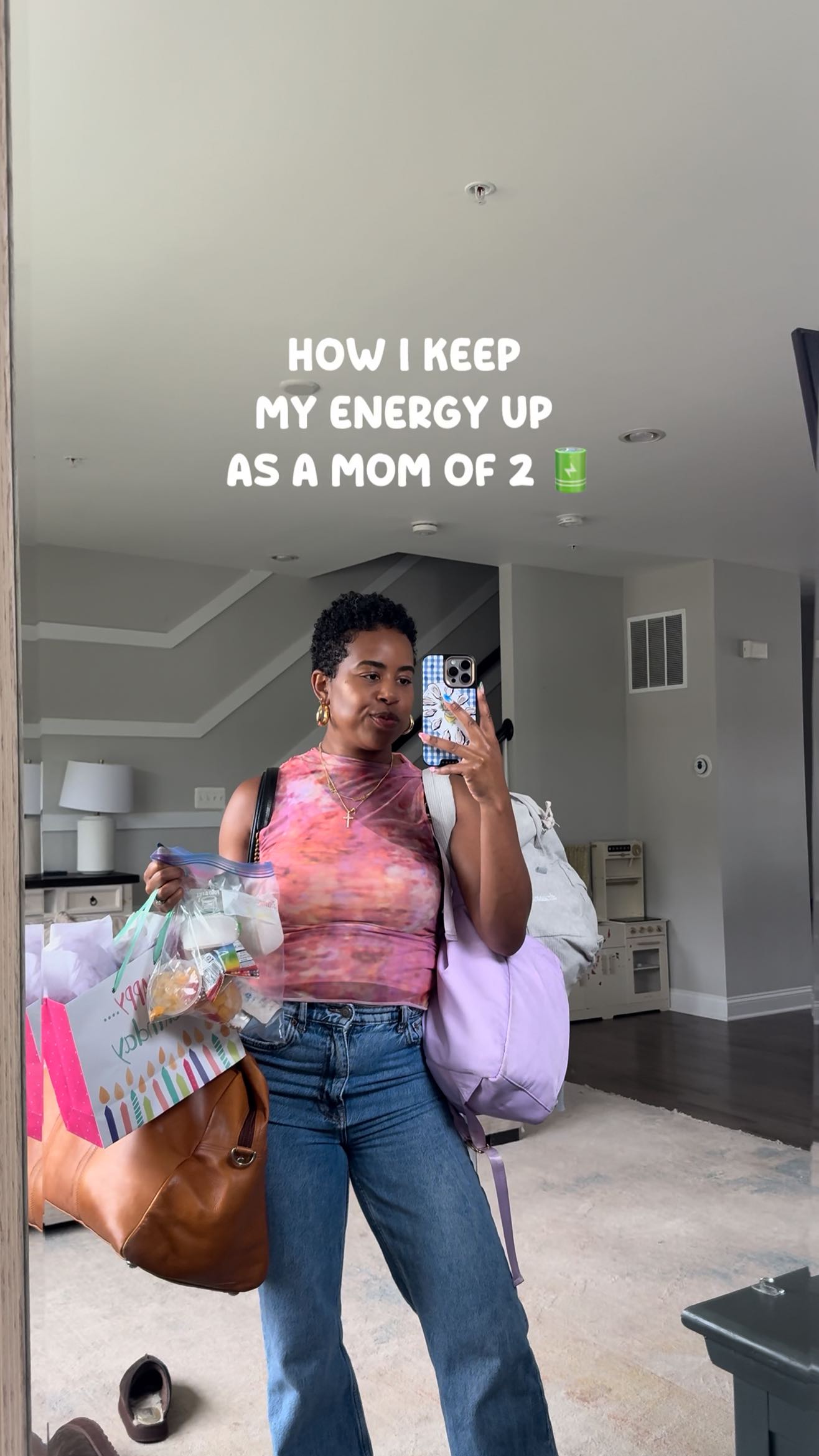 Instagram post by @tonilaurenn for Trace Minerals. Caption reads: [...] a difference in my daily routine?....