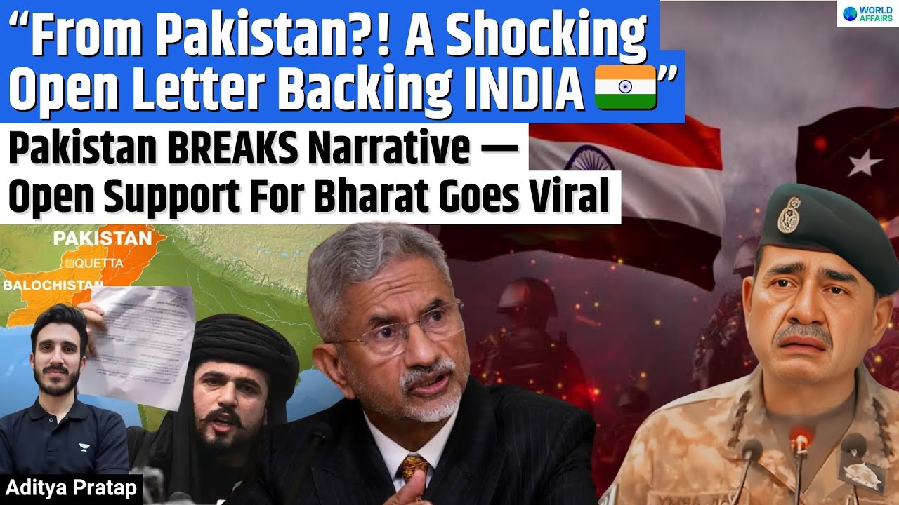 YouTube post by @WorldAffairsUnacademy for Unacademy. Caption reads: Balochistan’s Call for Freedom: Standing with....