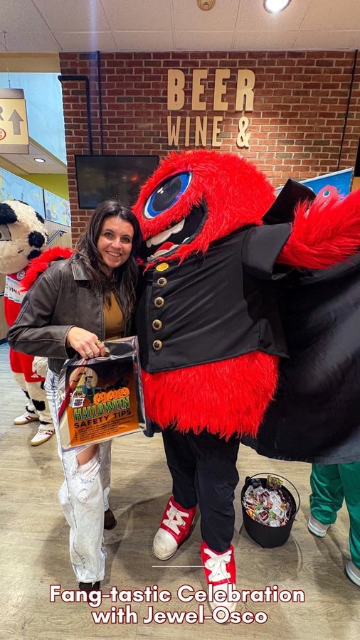 Instagram post by @theblissfulmomma for Jewel-Osco. Caption reads: There’s no party like a @jewelosco party and the....