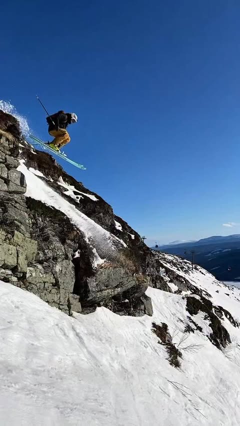 Instagram post by @sverreliliequist for Helly Hansen. Caption reads: [...] partners. Good gear. SKI FREE with....