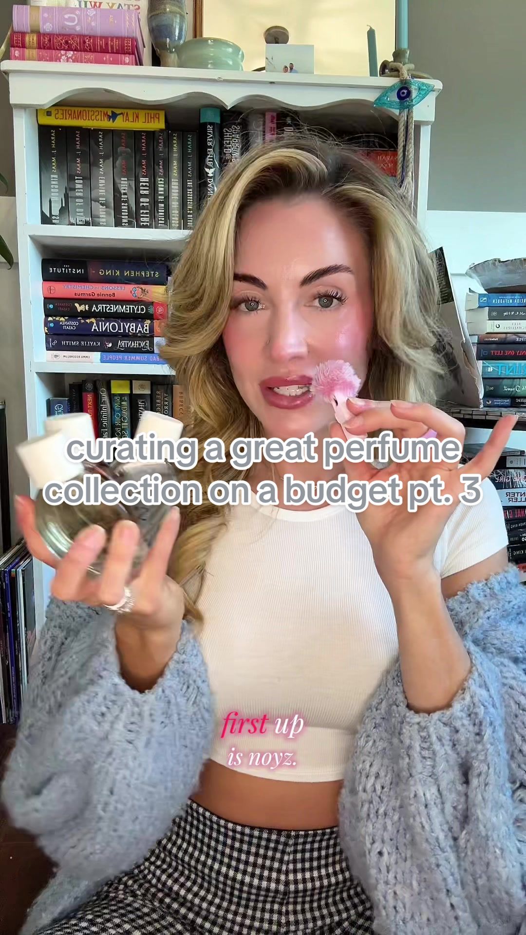 TikTok post by @kallyleigh_ for NOYZ. Caption reads: [...] like this in the comments below 😘 |....