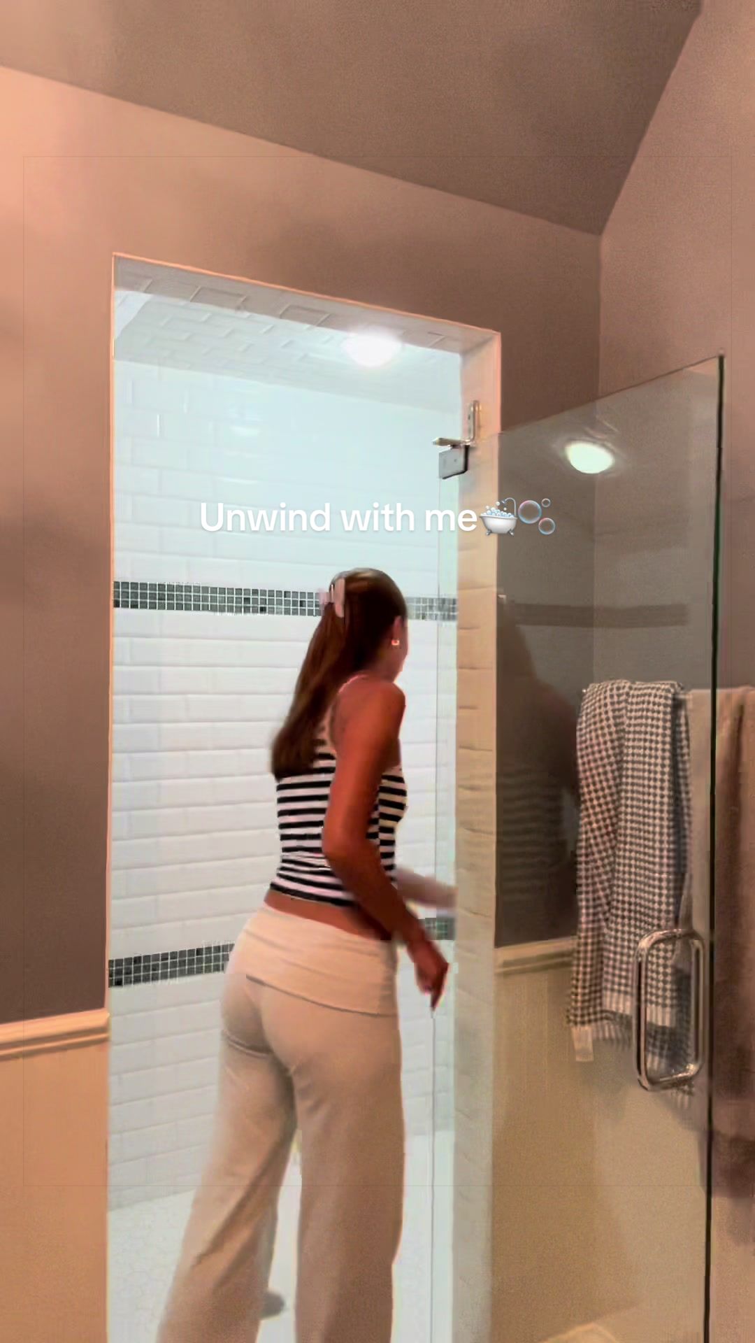 TikTok post by @abbyknott90 for Body Restore. Caption reads: [...] day called for some self care with....