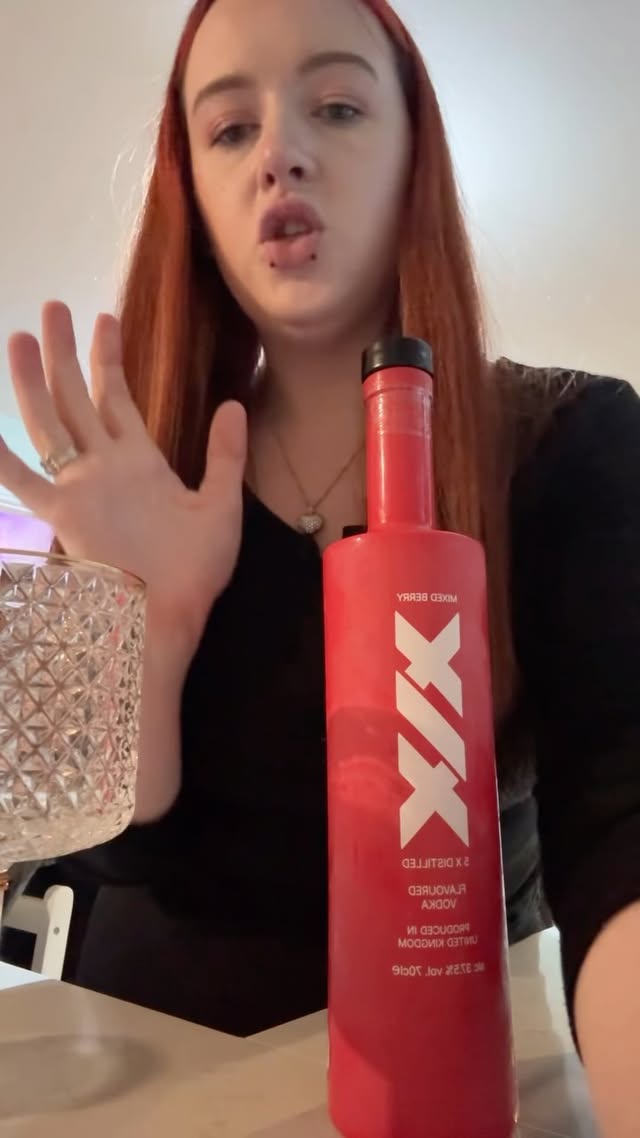 Instagram post by @emmawill2014 for XIX Vodka. Caption reads: GIFTED COLLABORATION @xixvodka @sidemen THANK YOU!....