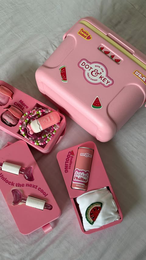 Instagram post by an influencer for Dot & Key Skincare. Caption reads: Thank you so much for surprising me with this....