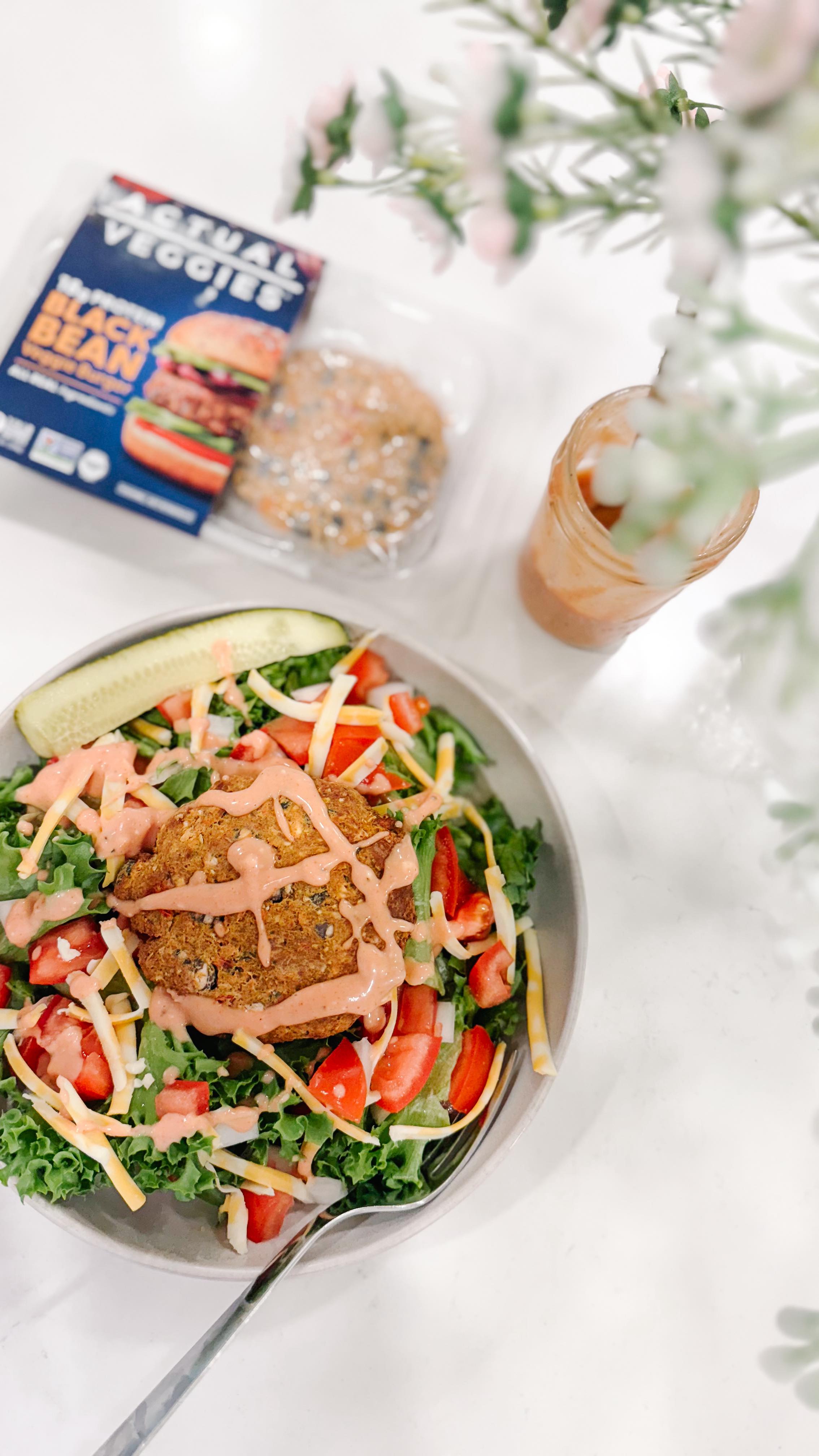 Instagram post by @gall_adventures for Actual Veggies. Caption reads: Say no to the summertime lunch slump....