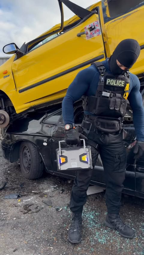 Instagram post by @angelcusto091 for Ulefone. Caption reads: Pongo a prueba la tablet Ulefone Armor Pad 5....