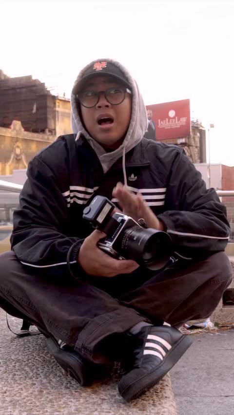 Instagram post by @paulie.b for Hasselblad. Caption reads: [...] some clips from a video I made for....