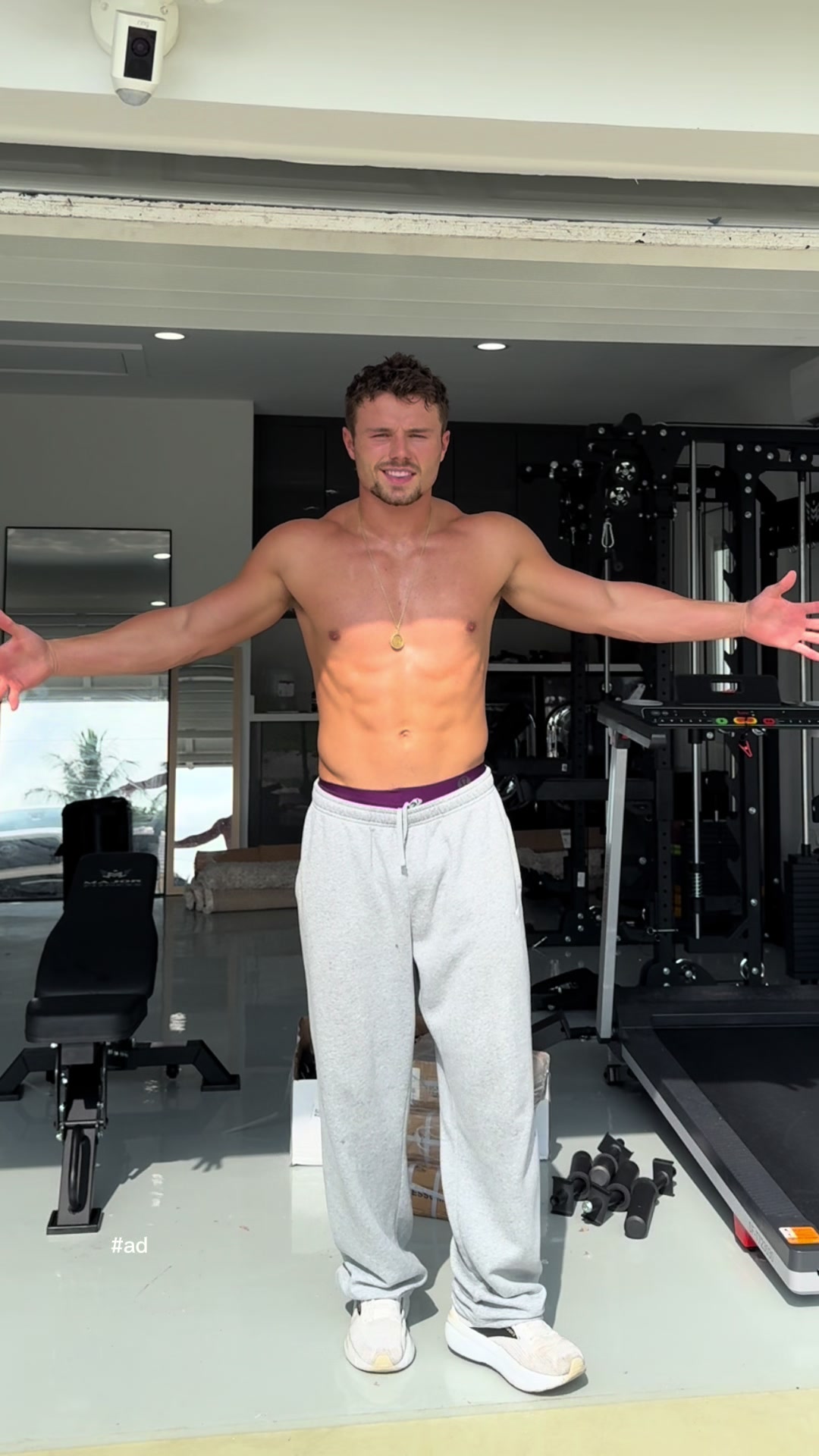 TikTok post by @dalton.chandlerr for TheraBreath. Caption reads: Sticking to my routines and adding some new ones....