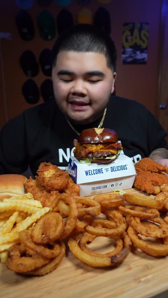 Instagram post by @vinceeats_ for Culver’s. Caption reads: What yall know bout @culvers ? 

#foodreels....