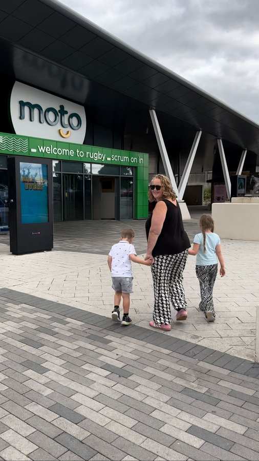 Instagram post by @thefeebsfeed for Netmums. Caption reads: ad We recently undertook the longest car journey....